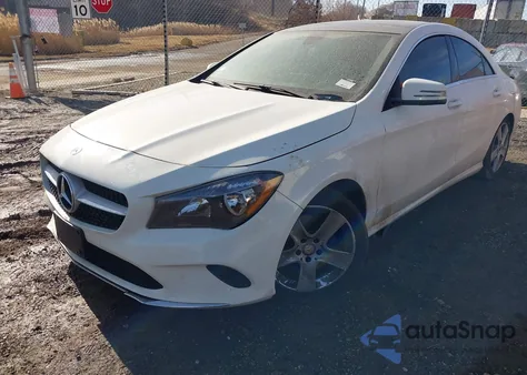 2017 Mercedes-Benz Cla 250 z USA, uszkodzony, nr VIN WDDSJ4EB6HN457908